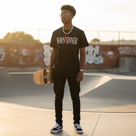 Adult Born Sinner Tee